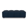 Voir la diapositive 4 : LISA DESIGN Adelaide - pouf en tissu texturé