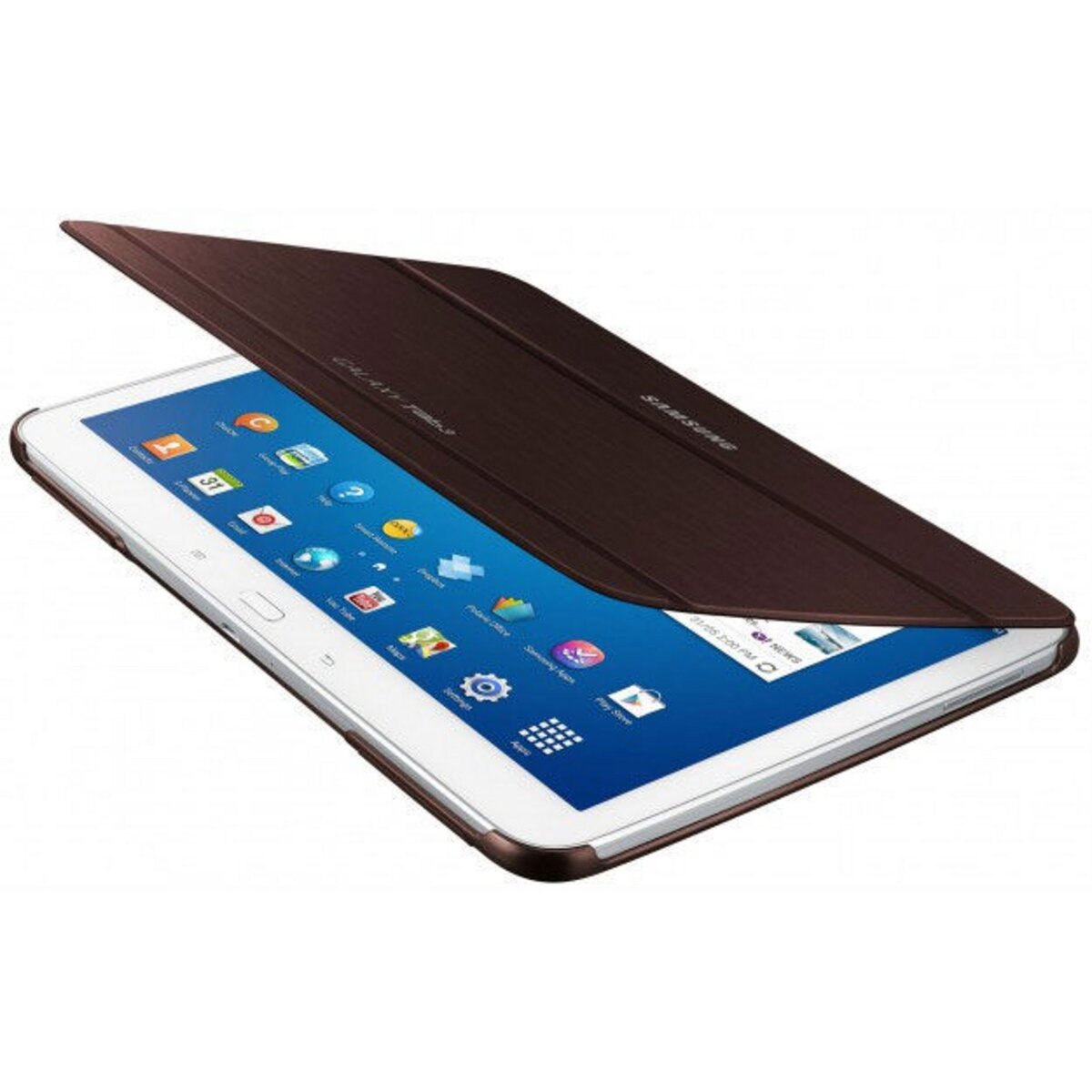 SAMSUNG housse pour tablette Etui Rabat Marron pour Galaxy Tab 3 10.1.pouces
