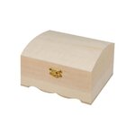 Paris Prix Mini Coffret en Bois  Décoration  18cm Naturel