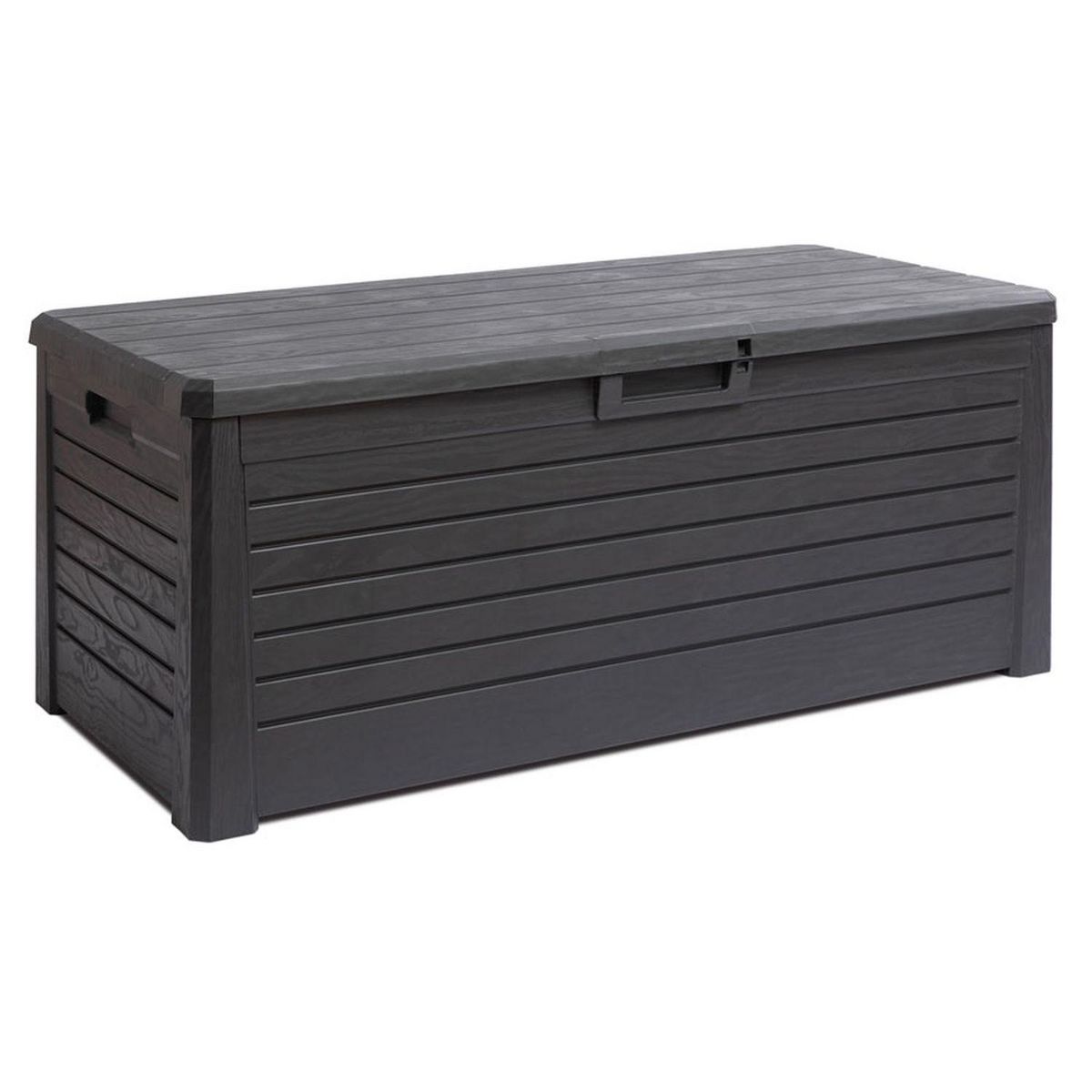 TOOMAX Coffre de rangement jardin résine - Anthracite - 550L - FLORIDA