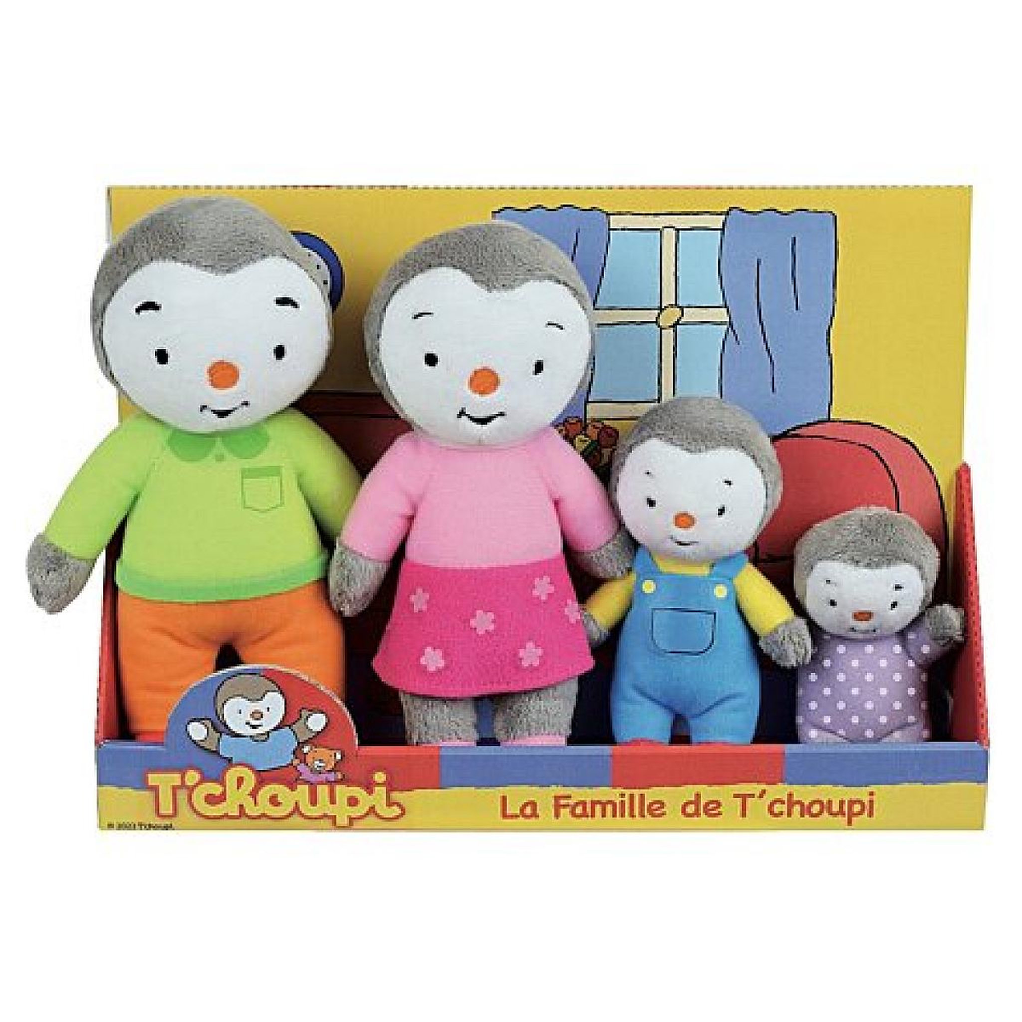 Jemini / Fun House Famille T'choupi en peluche