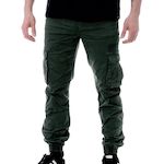 PANAME BROTHERS Pantalon Cargo  Foncé Homme Paname Brothers Costa. Coloris disponibles : Vert