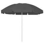 VIDAXL Parasol de plage anthracite 240 cm