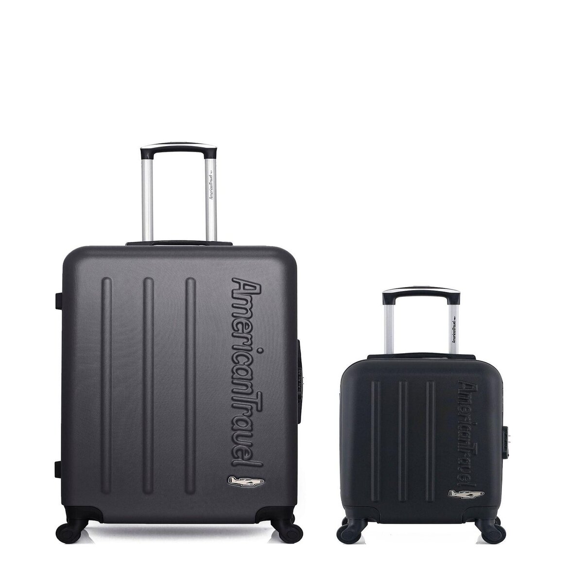 AMERICAN TRAVEL AMERICAN TRAVEL - LOT DE 2 - Valises grand format et cabine XXS BRONX