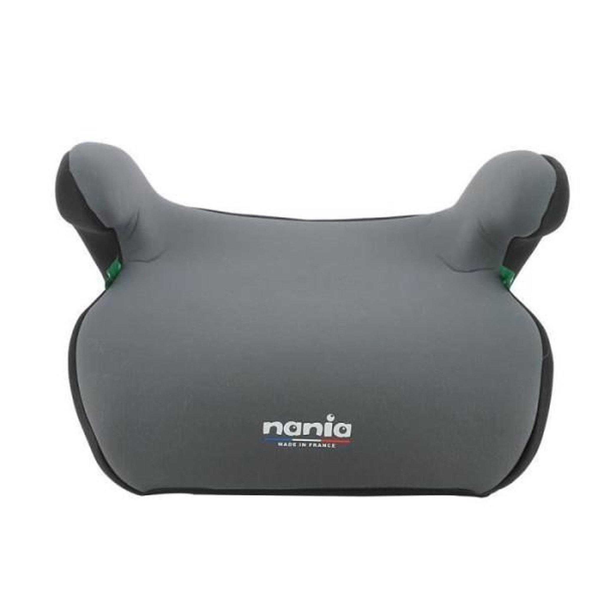 Voir la diapositive 1 : NANIA Siege Auto NANIA Rehausseur fixations isofix ALPHIX, groupe 3, de 8 a 12 ans, 25-36 kg, 125-150 cm, R129 - Avec accoudoirs - Gris
