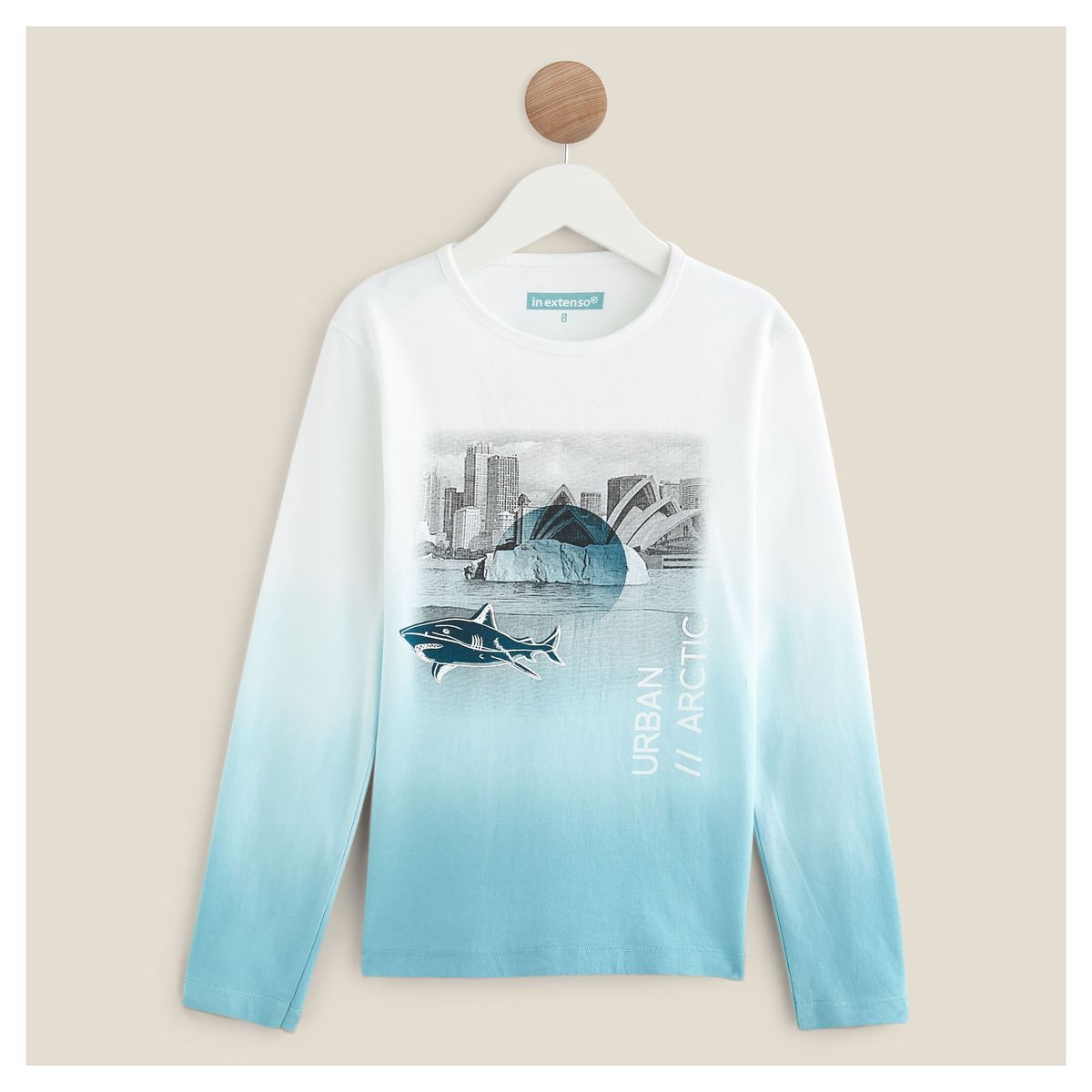 IN EXTENSO T-shirt manches longues garçon