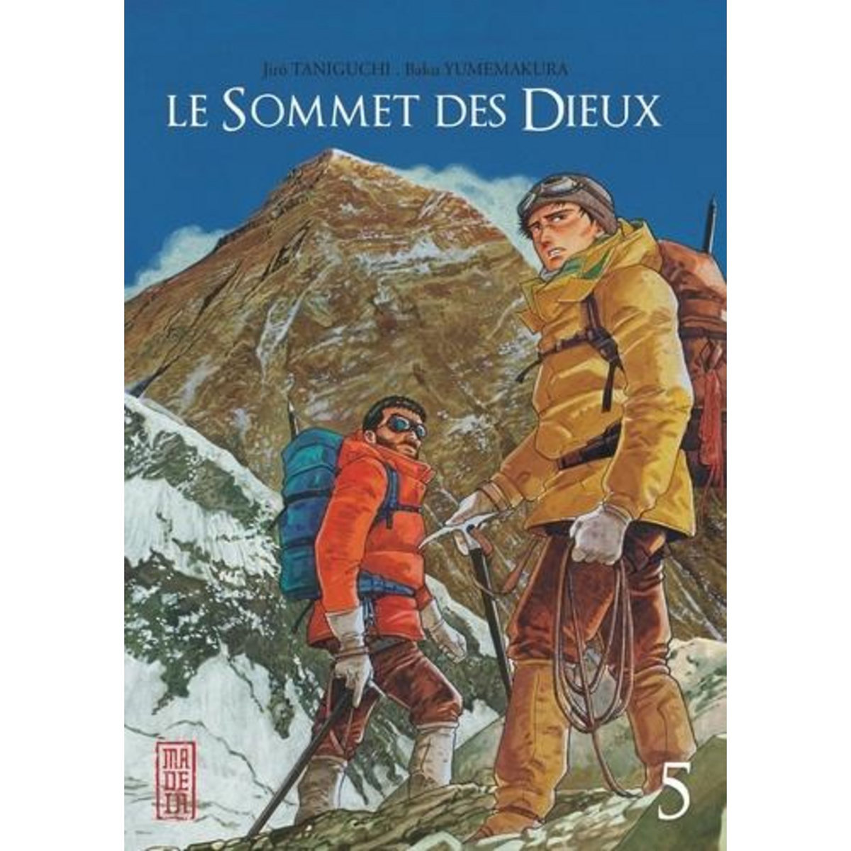 LE SOMMET DES DIEUX TOME 5, Taniguchi Jirô