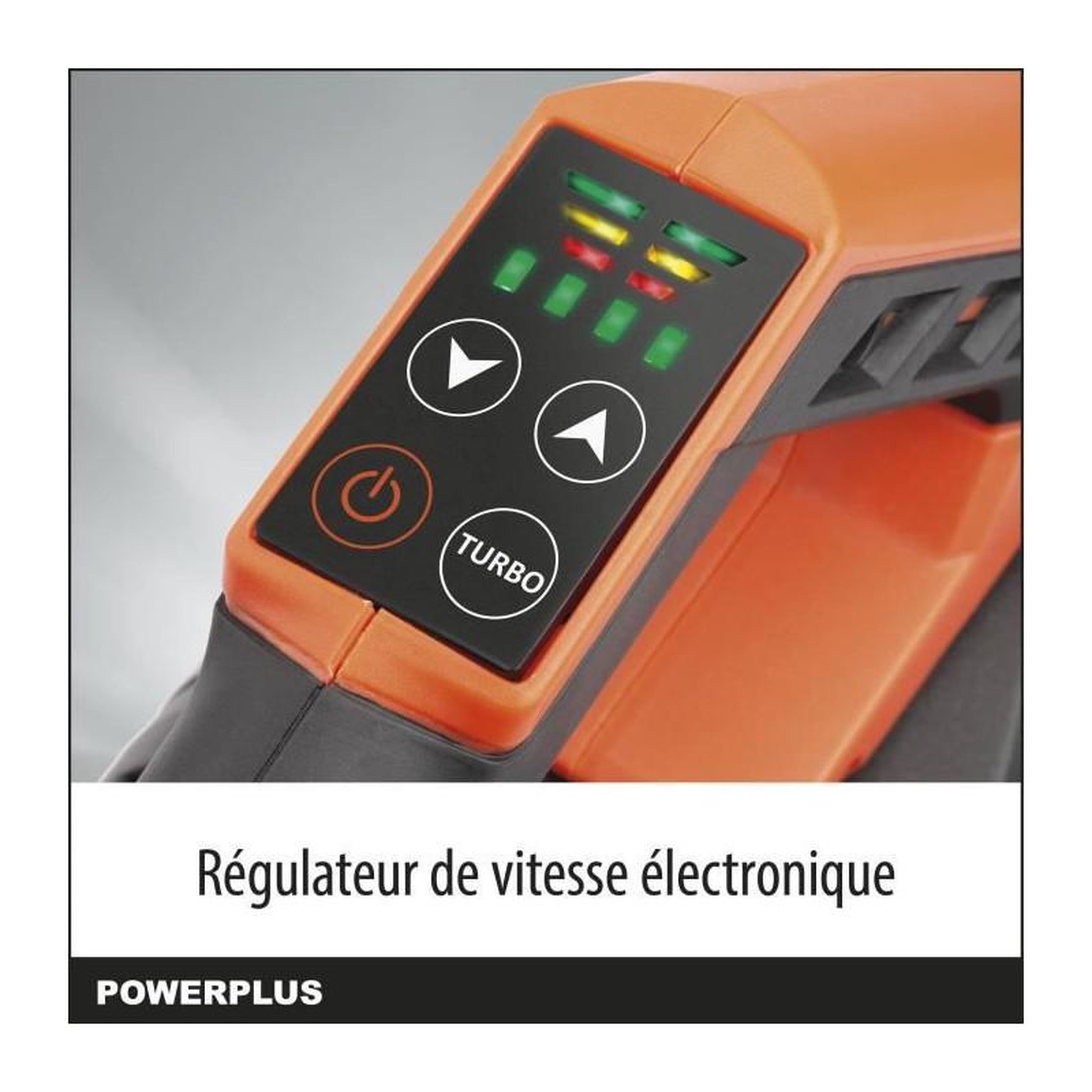 Voir la diapositive 5 : DUAL POWER Souffleur de Feuilles a batterie 40V Dual Power POWDPG7526 - moteur brushless - Livré sans batterie ni chargeur