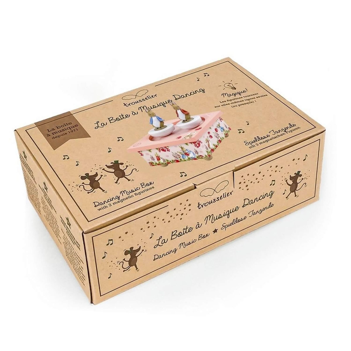 Trousselier Boite à Musique Dancing Pierre Lapin