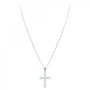Voir la diapositive 3 : SC CRYSTAL Collier croix SC Crystal orné de  Zirconium