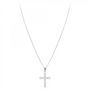 Voir la diapositive 3 : SC CRYSTAL Collier croix SC Crystal orné de  Zirconium