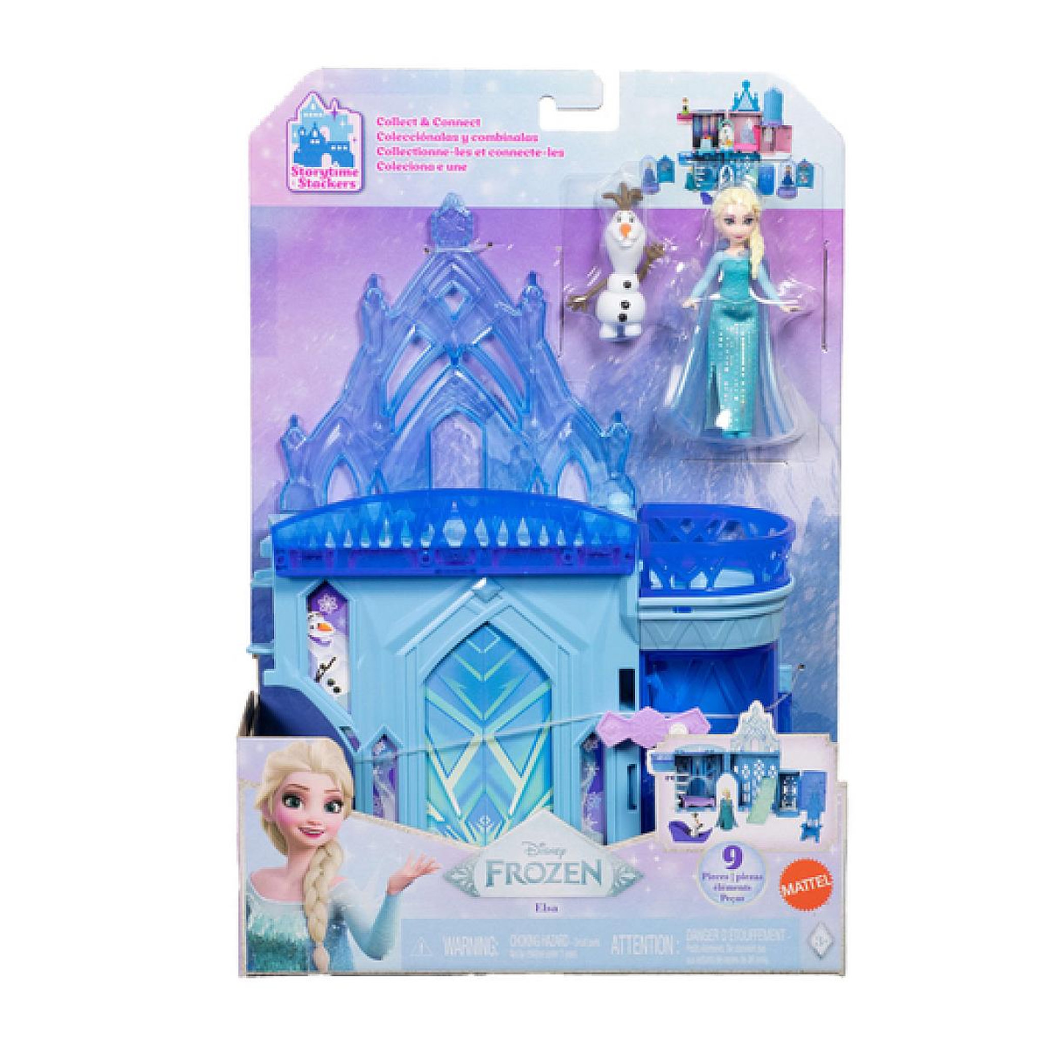 Voir la diapositive 6 : MATTEL Palais de glace d'elsa la reine des neiges histoires à empiler – mattel