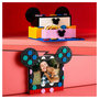 Voir la diapositive 6 : LEGO Dots 41964 Boîte créative La rentrée de Mickey et Minnie, 6 en 1, Rangement, Cadre Photo, Porte-clés, Bloc-notes, Fournitures Scolaires