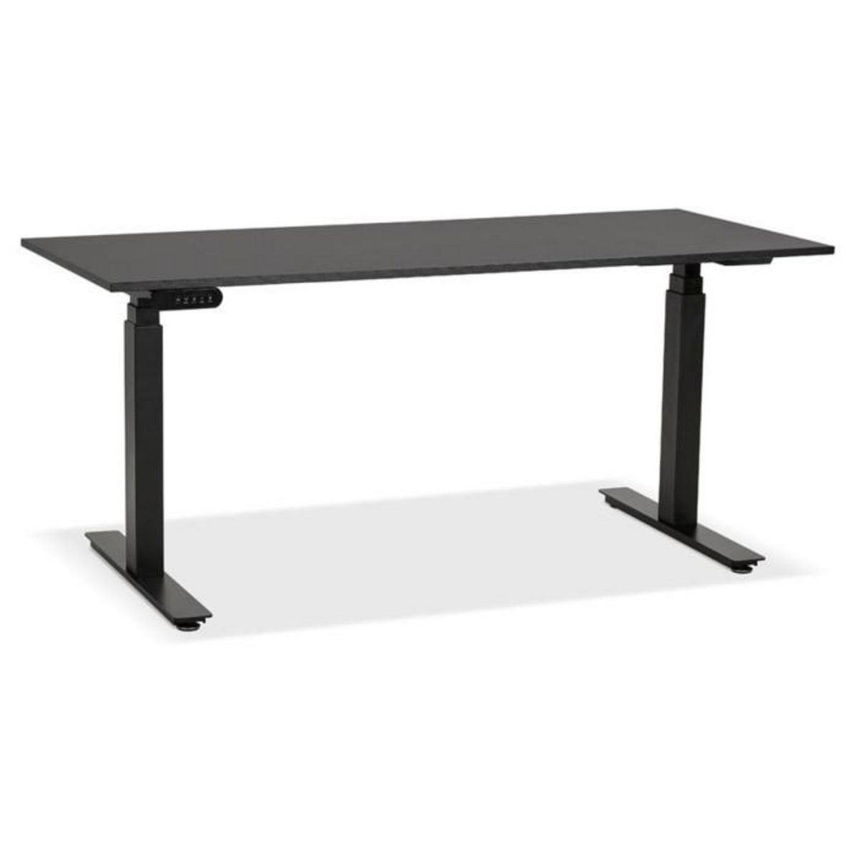 Paris Prix Bureau Design Réglable  Électrique  160cm Noir