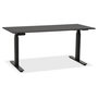 Voir la diapositive 1 : Paris Prix Bureau Design Réglable  Électrique  160cm Noir