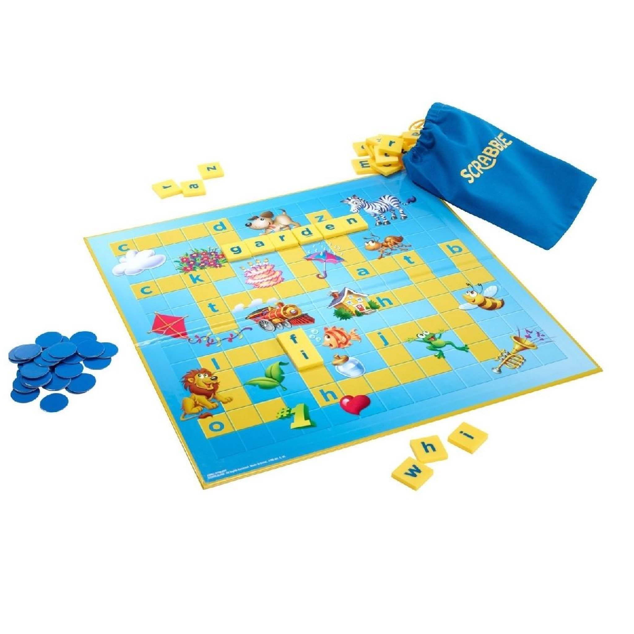Voir la diapositive 2 : MATTEL Jeu Scrabble Junior