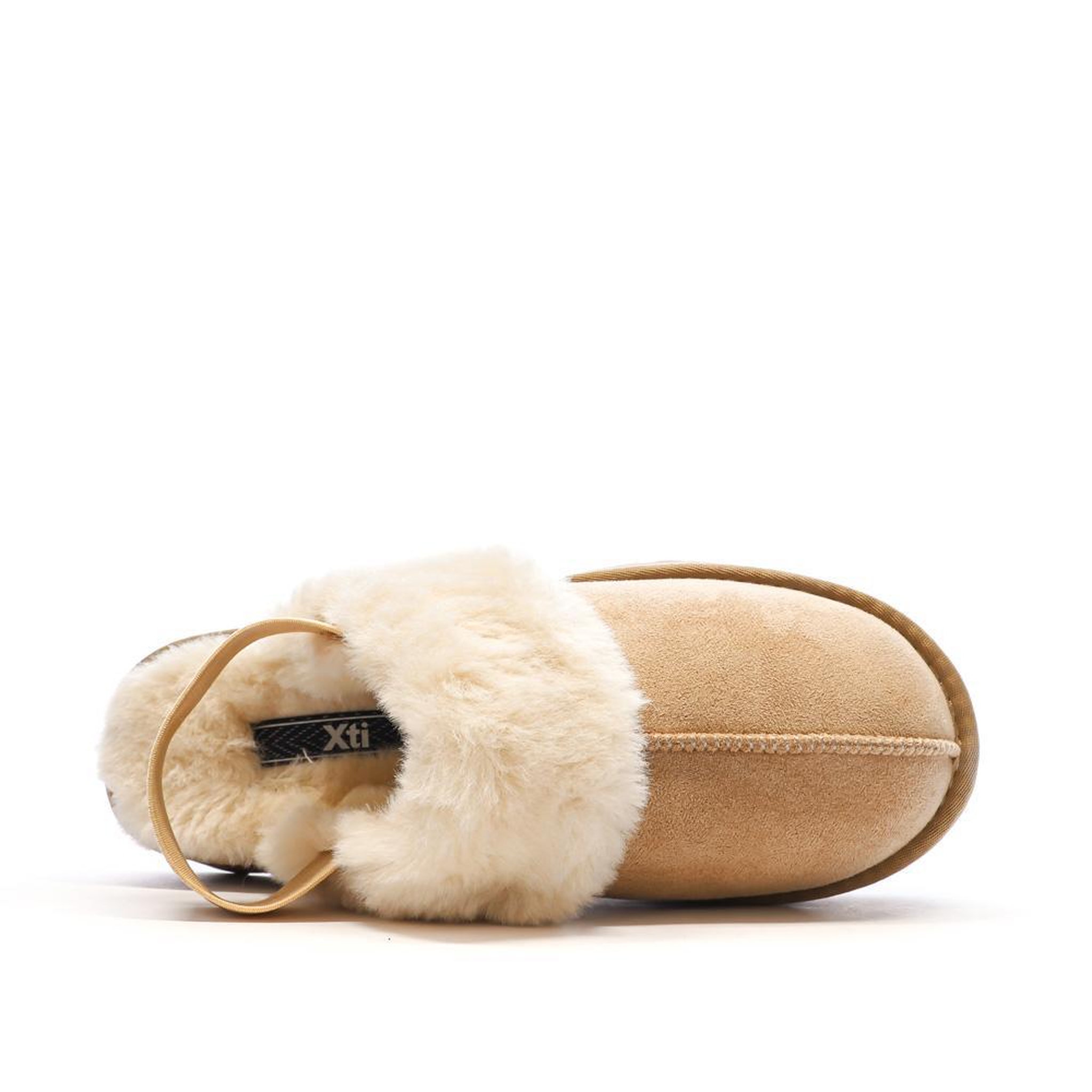 Voir la diapositive 4 : XTI Sabots fourrés à élastique Beige Femme Xti Microfiber