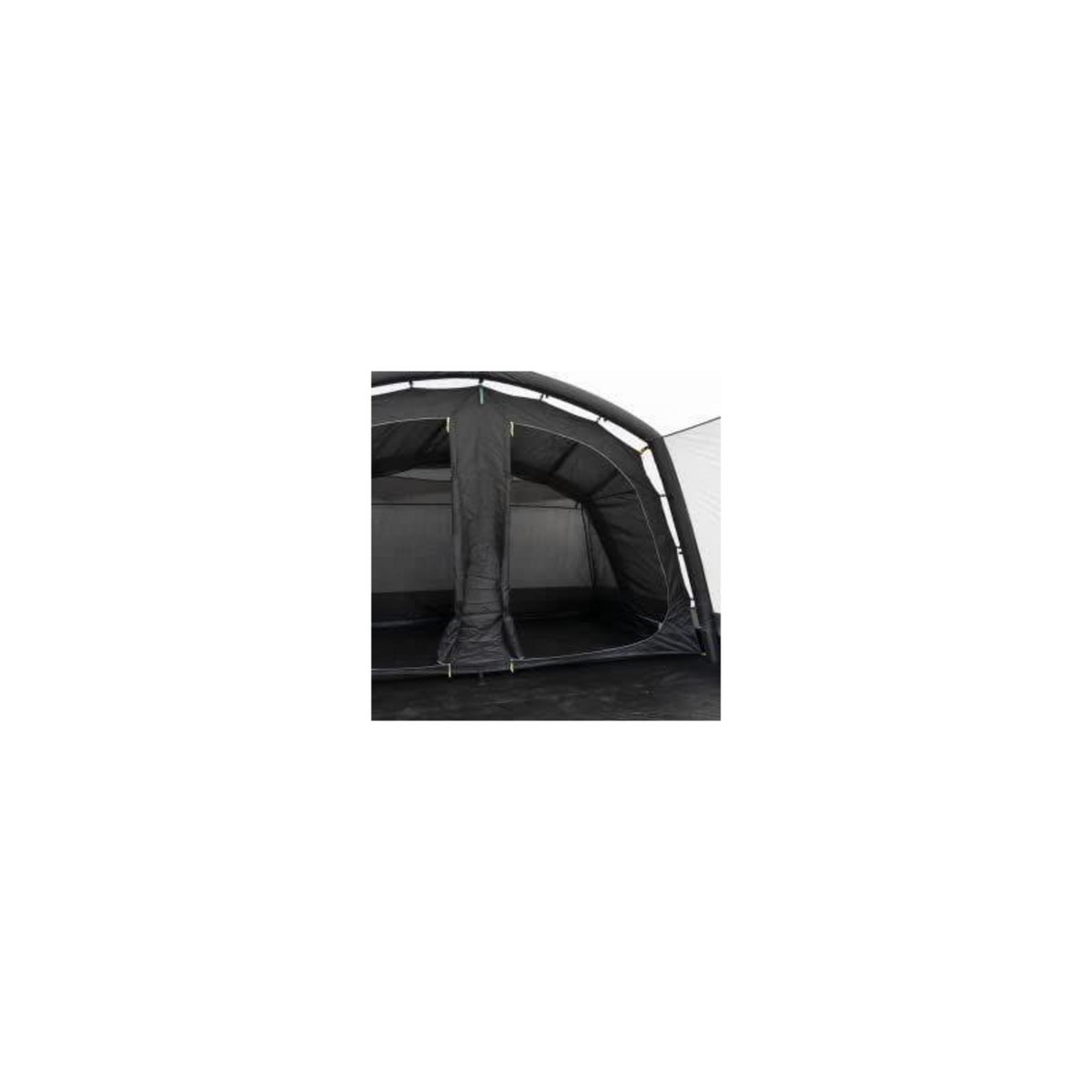 KAMPA Tente de camping a arceaux - 4 places - KAMPA - Hayling 4 - Gris et noir
