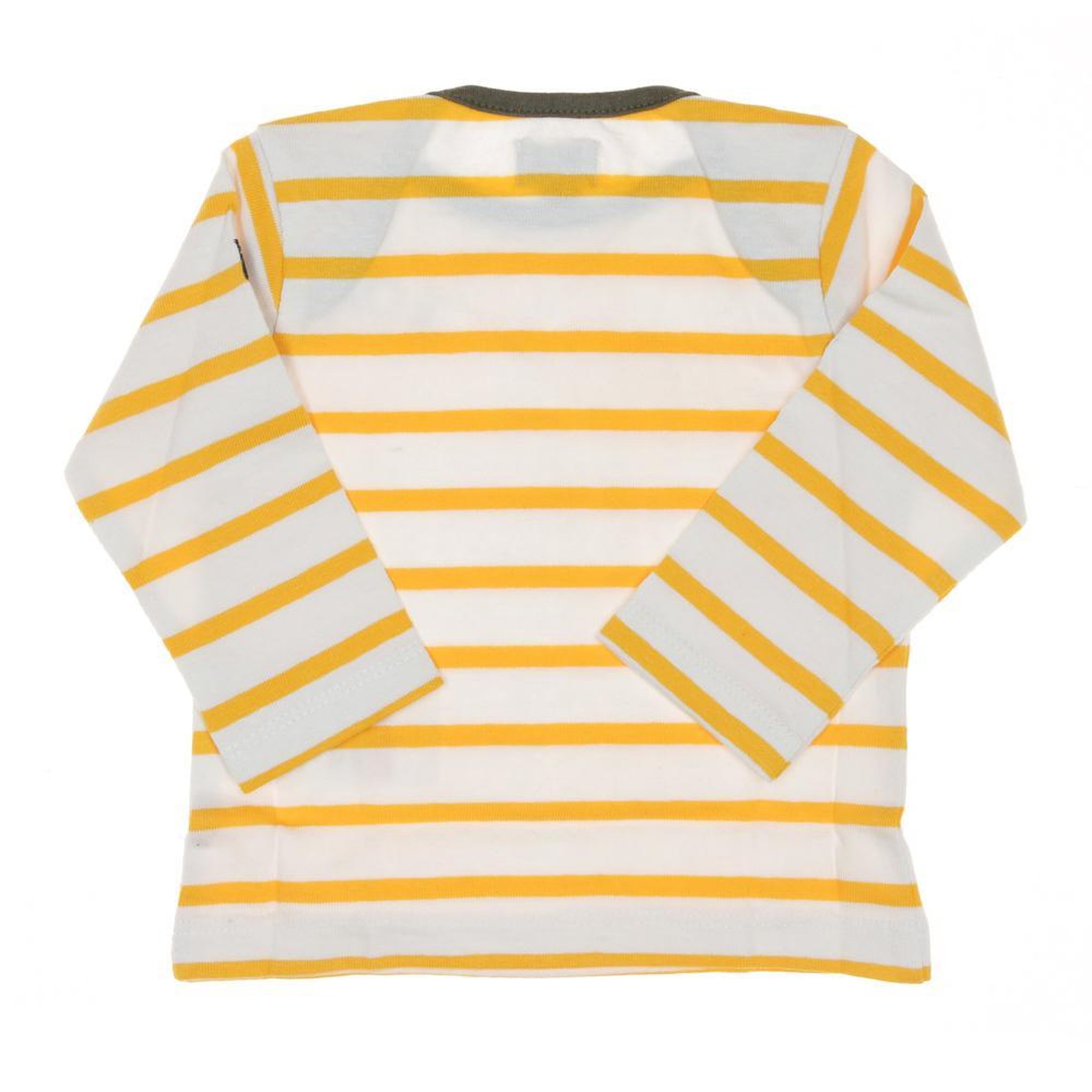 Voir la diapositive 2 : ELLE EST OU LA MER T-shirt Jaune/Kaki Garçon EOM Loris