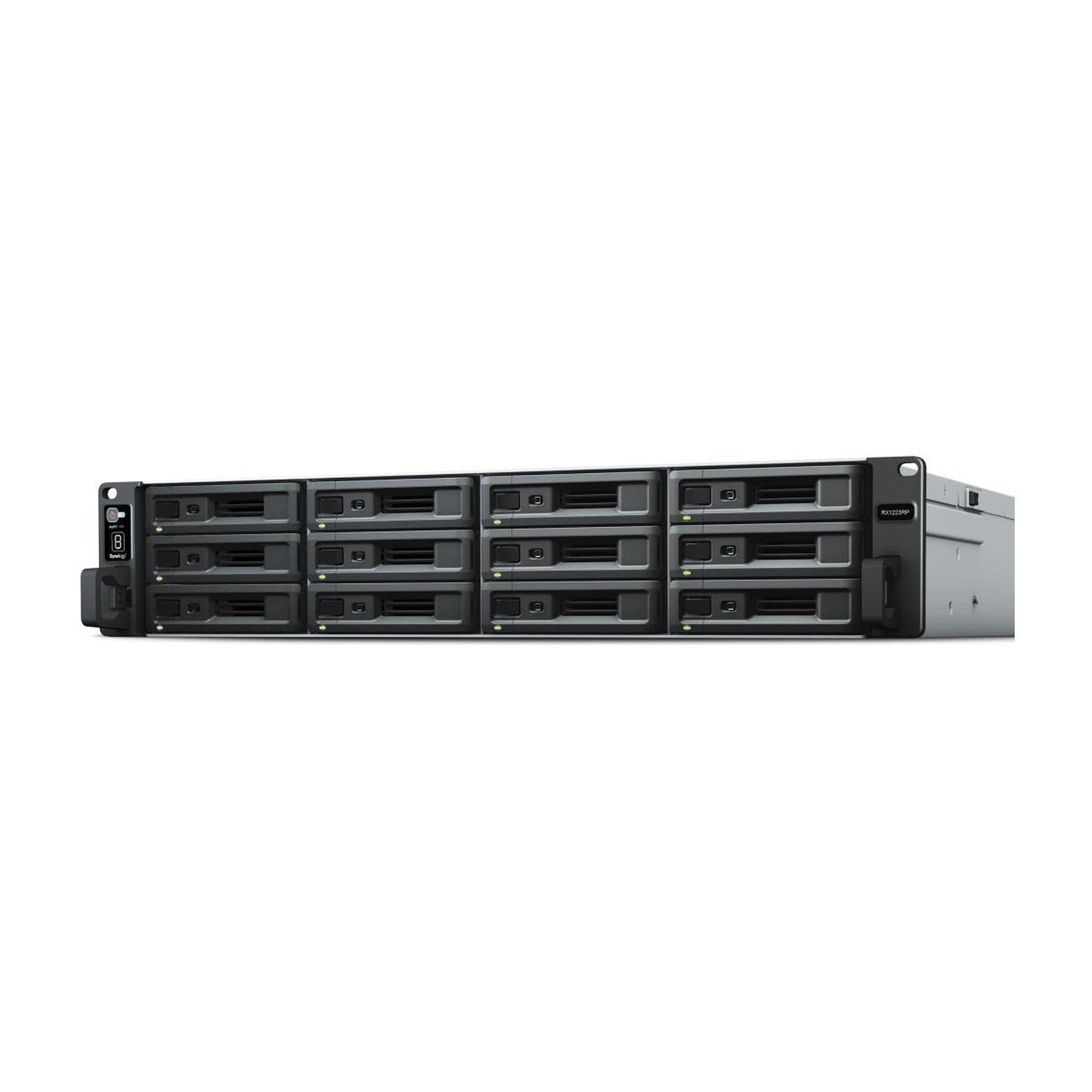 SYNOLOGY Synology RX1223RP Boîtier de disques de stockage Boîtier disque dur/SSD Noir 2.5/3.5