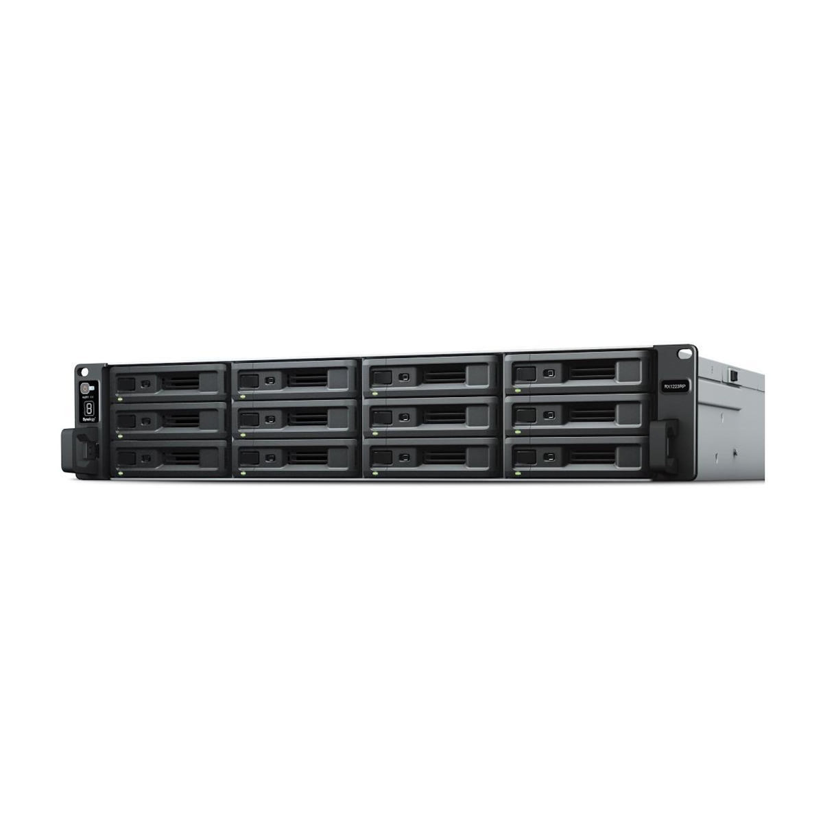 SYNOLOGY Synology RX1223RP Boîtier de disques de stockage Boîtier disque dur/SSD Noir 2.5/3.5