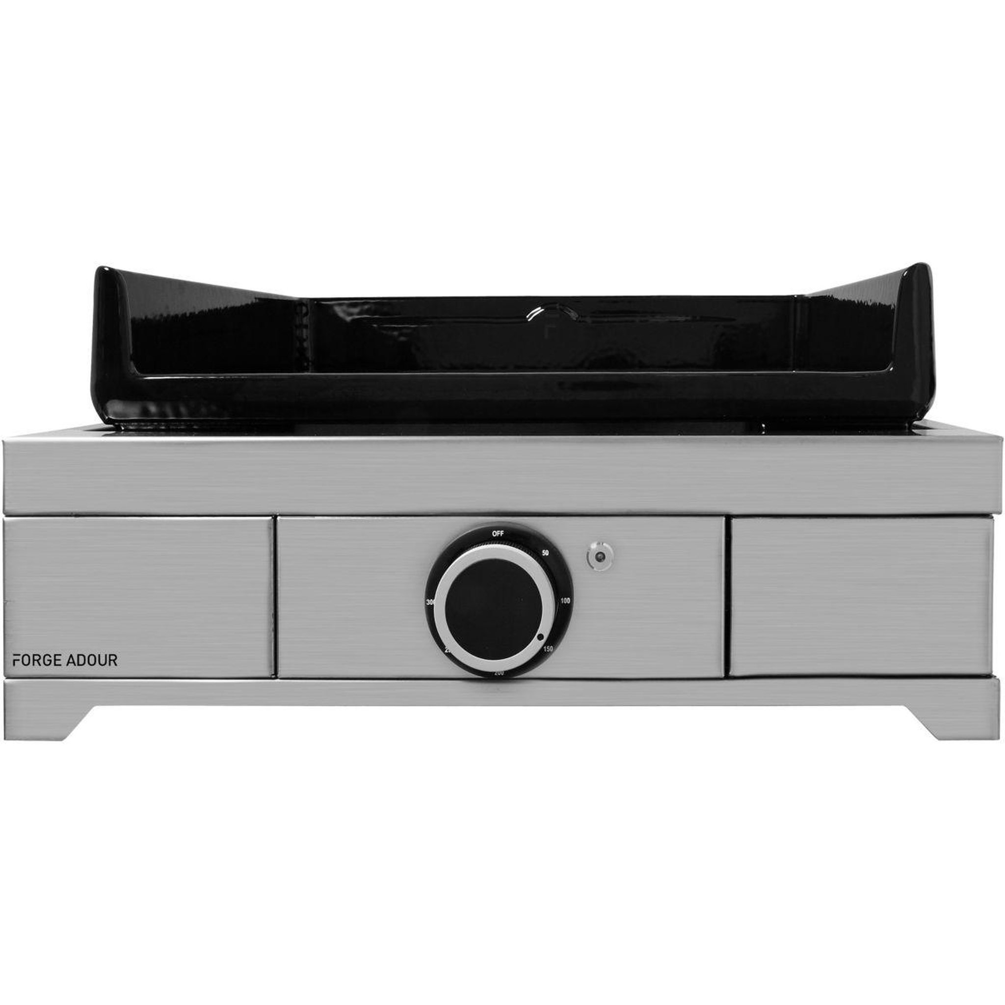 Voir la diapositive 2 : FORGE ADOUR Plancha électrique Modern E45 Inox