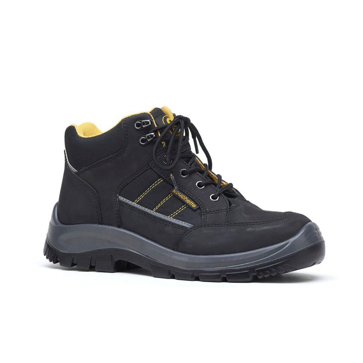 CENTRALE BRICO Chaussures de sécurité HAMILTON noir et jaune T41