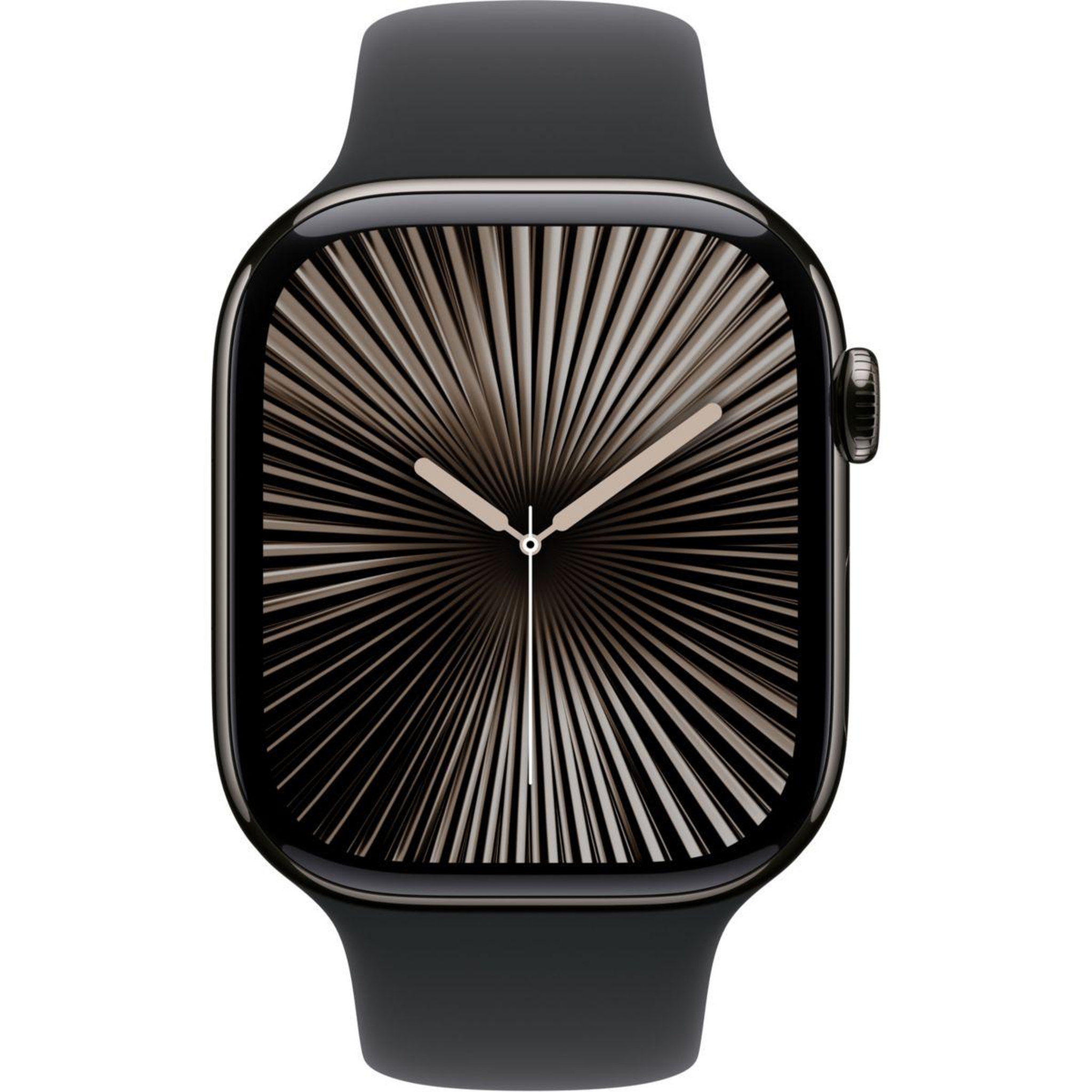 Voir la diapositive 2 : APPLE Montre connectée serie 10 46mm titane ardoise m/l cell