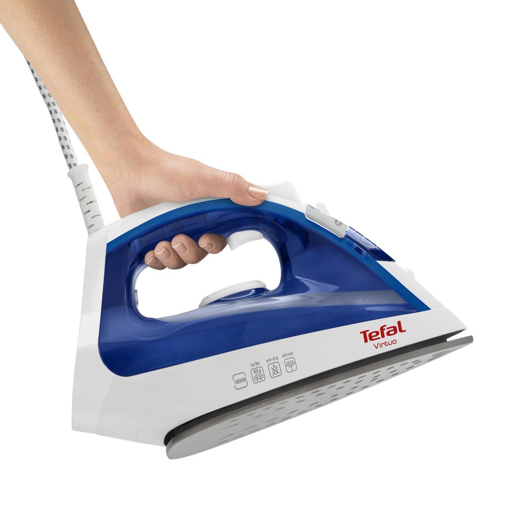 Voir la diapositive 3 : TEFAL Fer à vapeur Tefal Virtuo FV1711