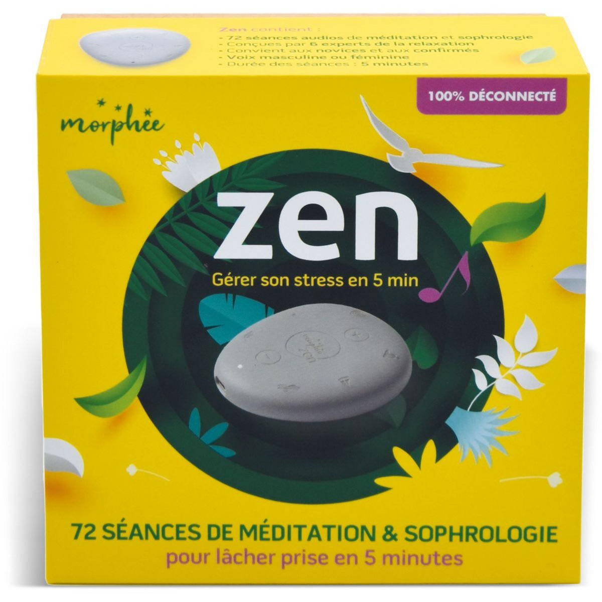 MORPHEE Box de méditation Zen - Galet de relaxation