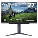 LG Ecran PC Gamer 27GS85Q-B UltraGear Plat 27'' Nano IPS