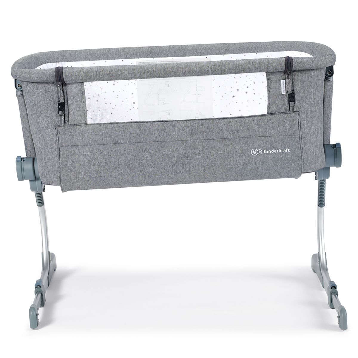 KINDERKRAFT Berceau cododo Uno UP - Gris