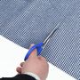 Voir la diapositive 4 : VIDAXL Tapis de tente bleu 4x2 m