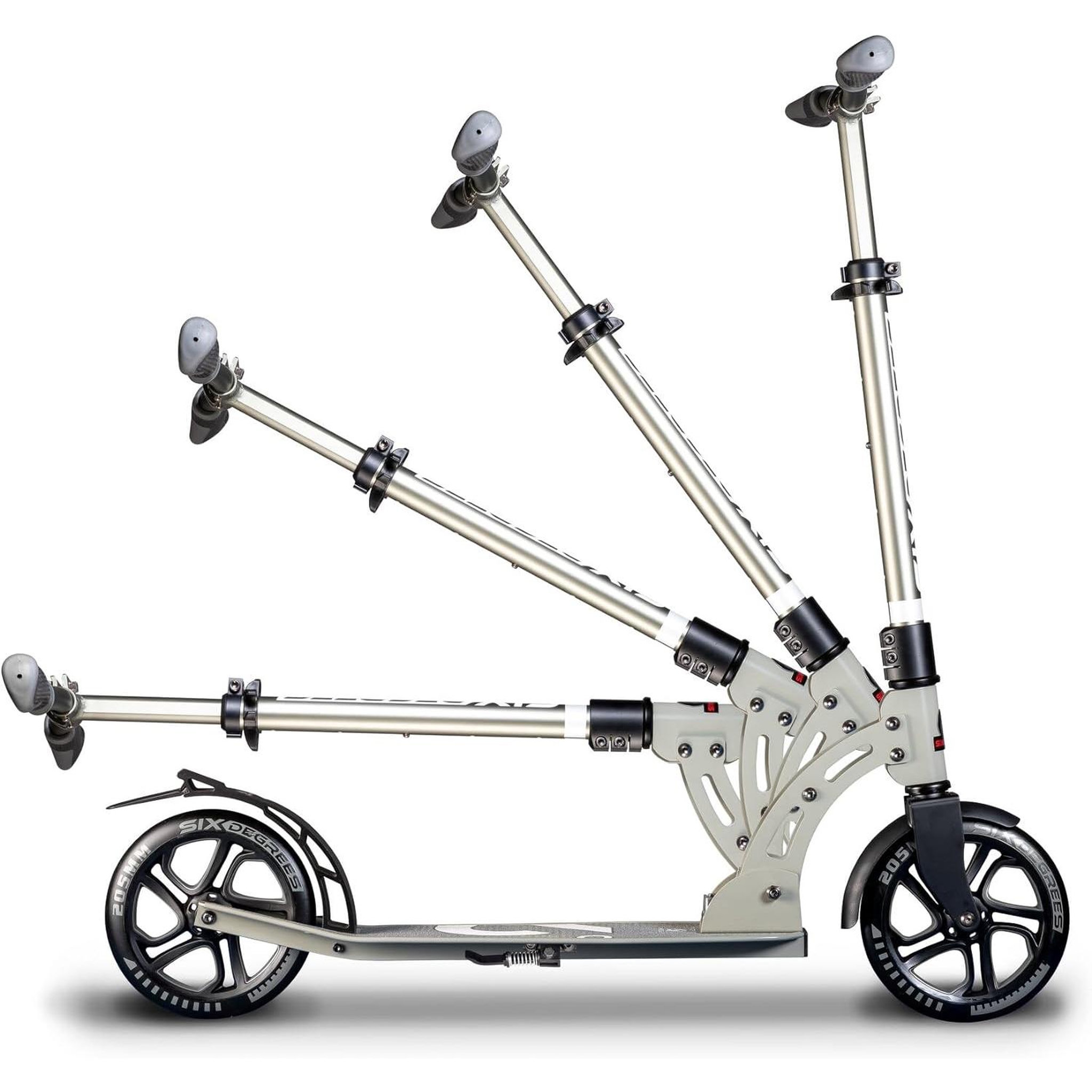 Voir la diapositive 3 : SIX DEGREES Trottinette aluminium 205 mm