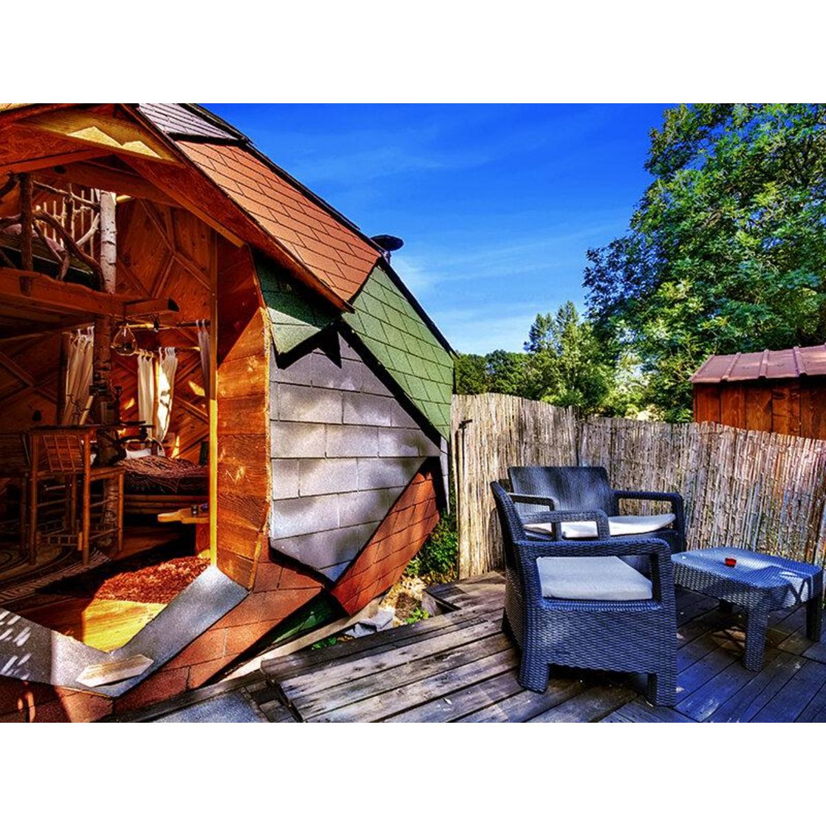 Smartbox Séjour insolite en famille : 3 jours en zome avec privatisation du kota grill - Coffret Cadeau Séjour