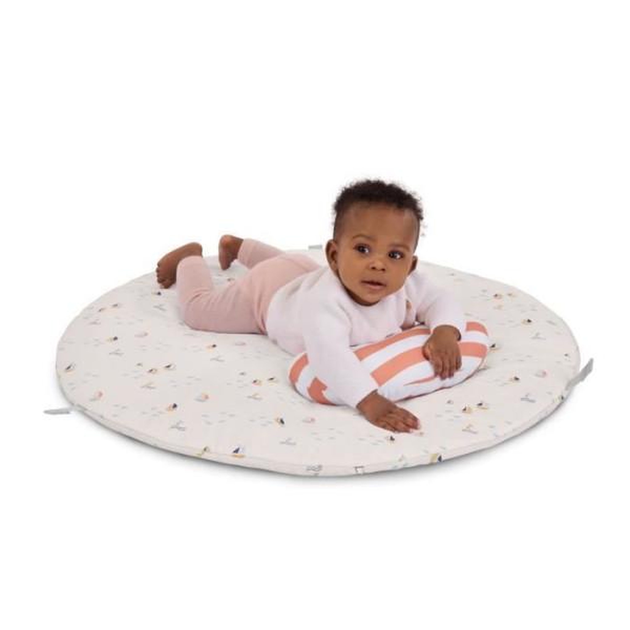 Voir la diapositive 5 : MARKET24 INGENUITY Tapis d'éveil réversible bébé évolutif - Marin - pliable, arche de jeu en bois amovible, 5 jouets, miroir, coussi