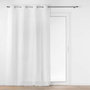 Voir la diapositive 1 : Paris Prix Rideau Voilage Jacquard  Ophelia  140x280cm Blanc