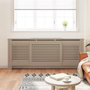 Voir la diapositive 3 : VIDAXL Cache-radiateur MDF 205 cm