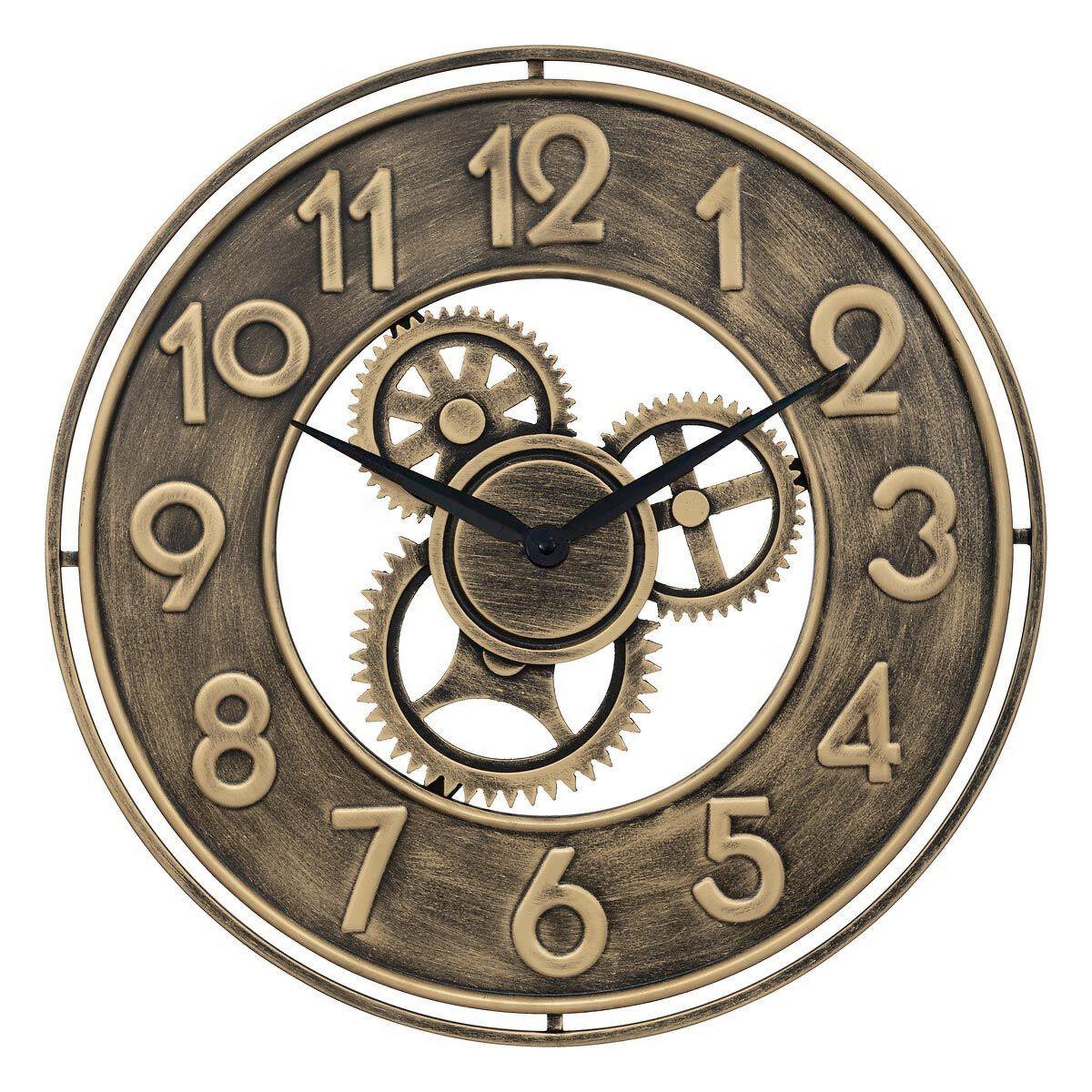 ATMOSPHERA Horloge murale mécanique  jacob  48cm or