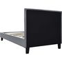 Voir la diapositive 4 : Habitat et Jardin Lit  Lina  - 90 x 190 cm - Gris clair