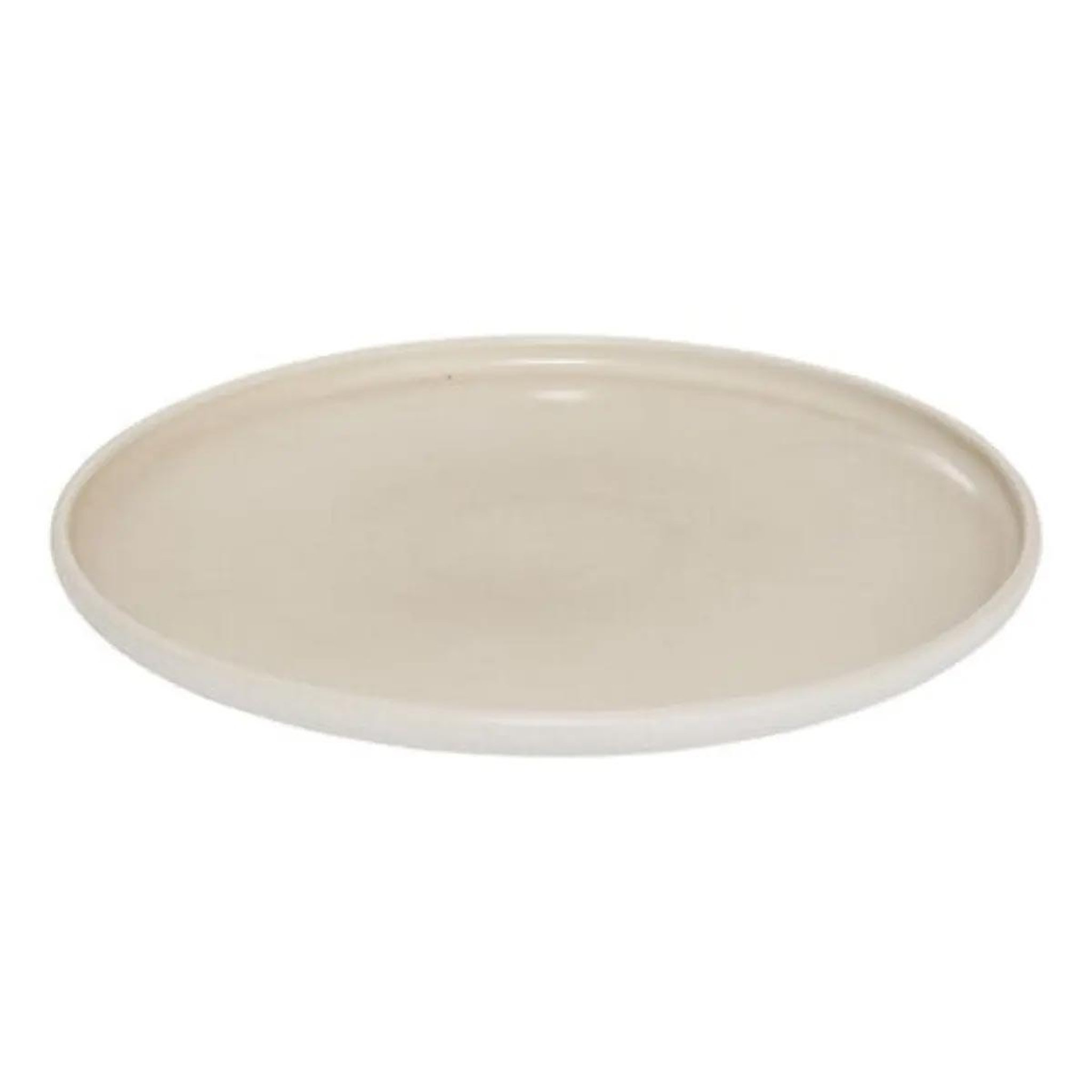 Voir la diapositive 2 : SECRET DE GOURMET Lot de 6 assiettes plates  chiara  27cm beige