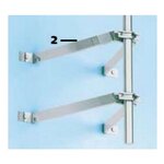 Erard Paire de fixations murales déport 55cm - e800890