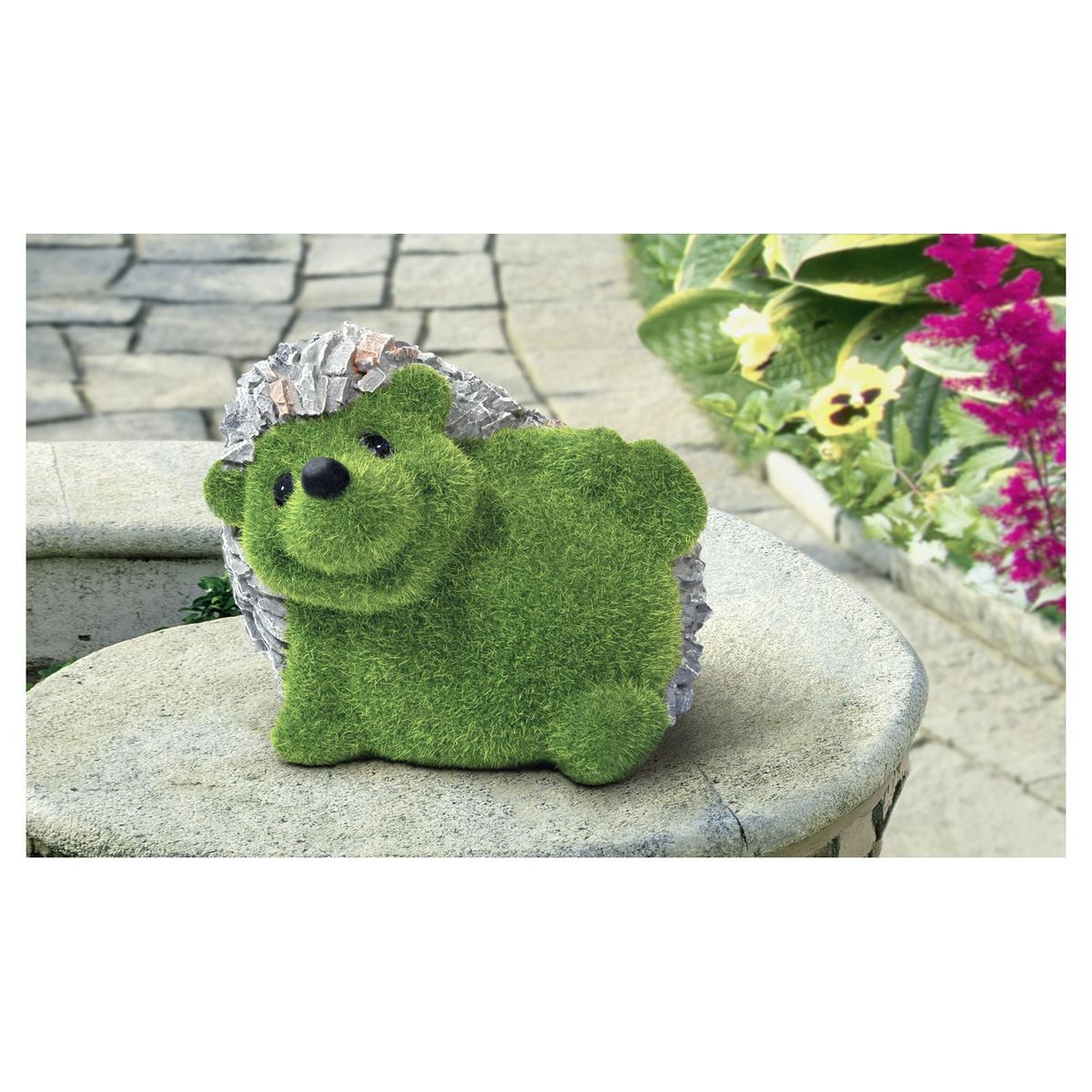 Inkazen Animaux miniatures gazon - herisson