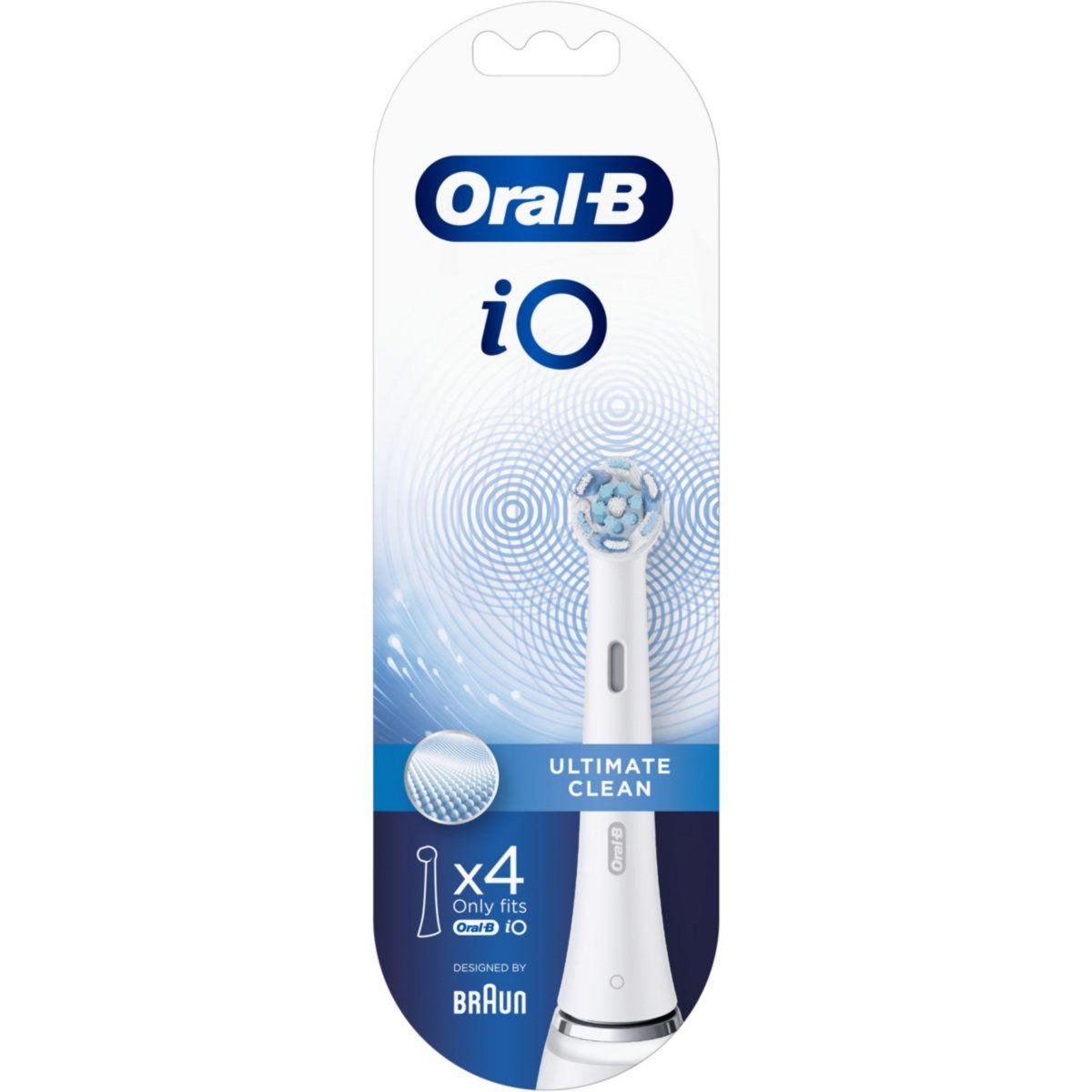 ORAL B Brossette dentaire iO ultimate Clean White X4