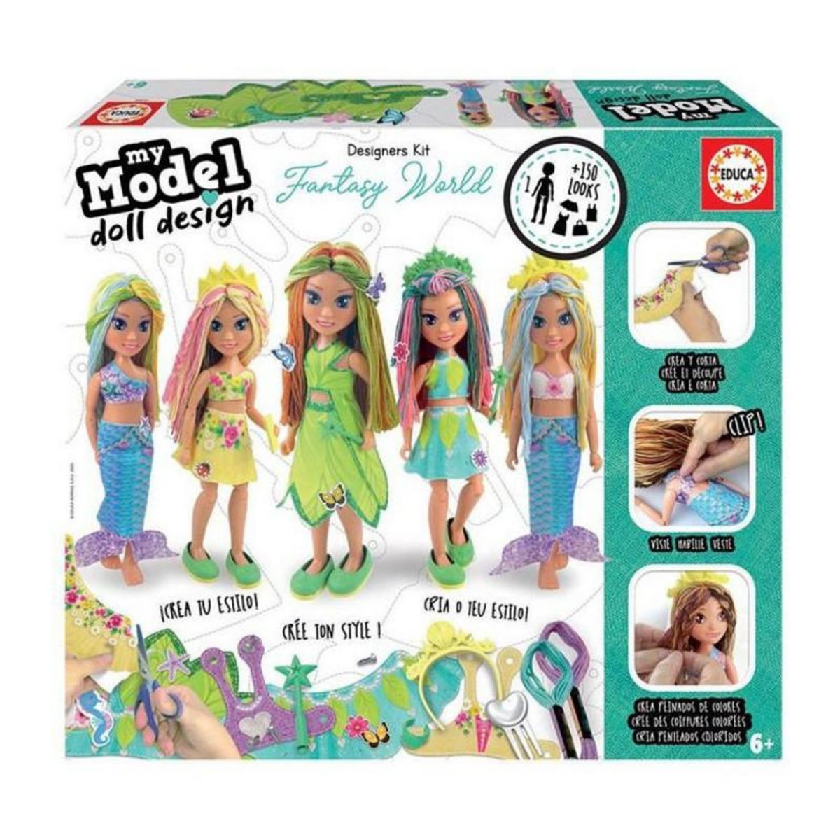 EDUCA EDUCA - My Model Doll Design Fantasia pas cher - Auchan.fr