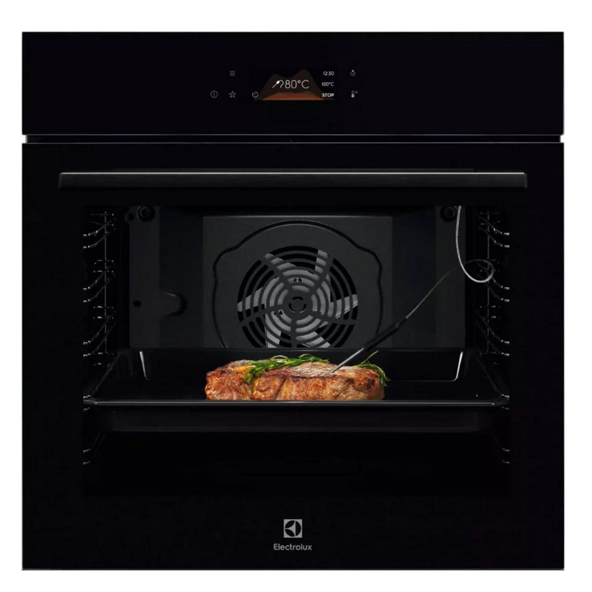 ELECTROLUX Four intégrable 72l 60cm pyrolyse noir - EOE7P12Z