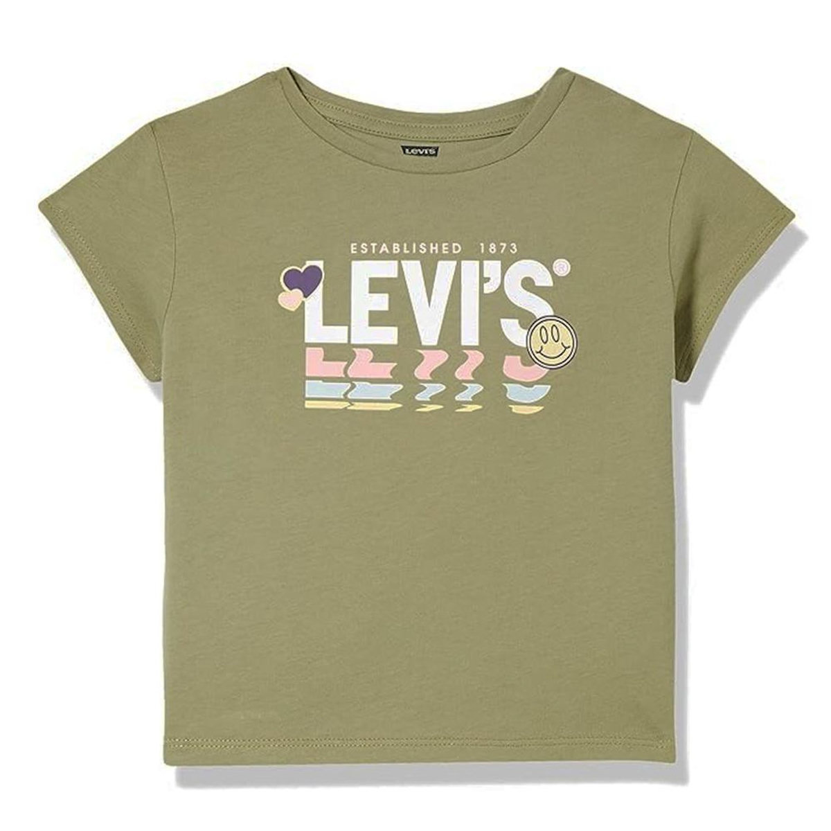 Levi's T-shirt Kaki Garçon Levi's 4ED488