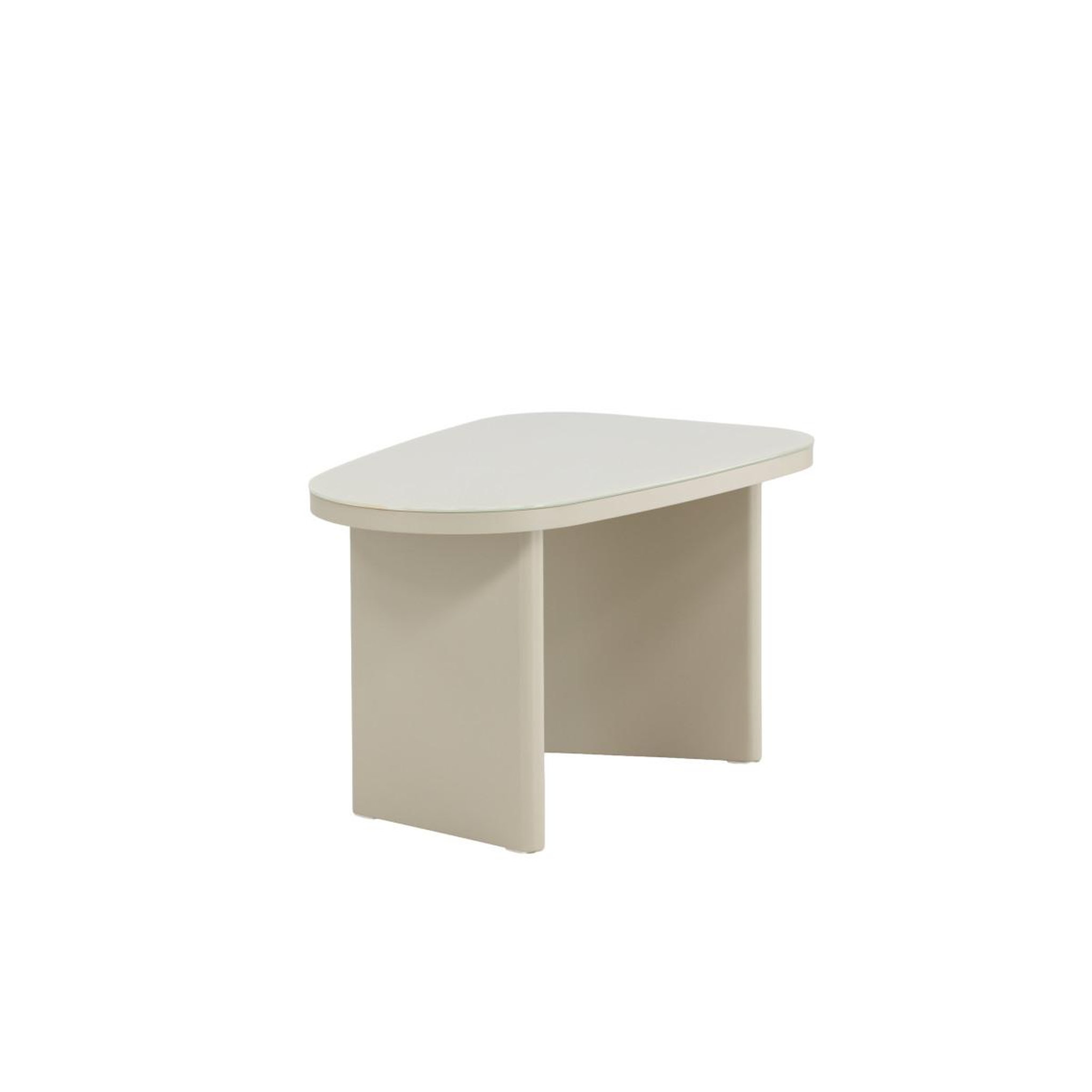 Voir la diapositive 4 : Paris Prix Table d'appoint design  gronvik  70cm beige