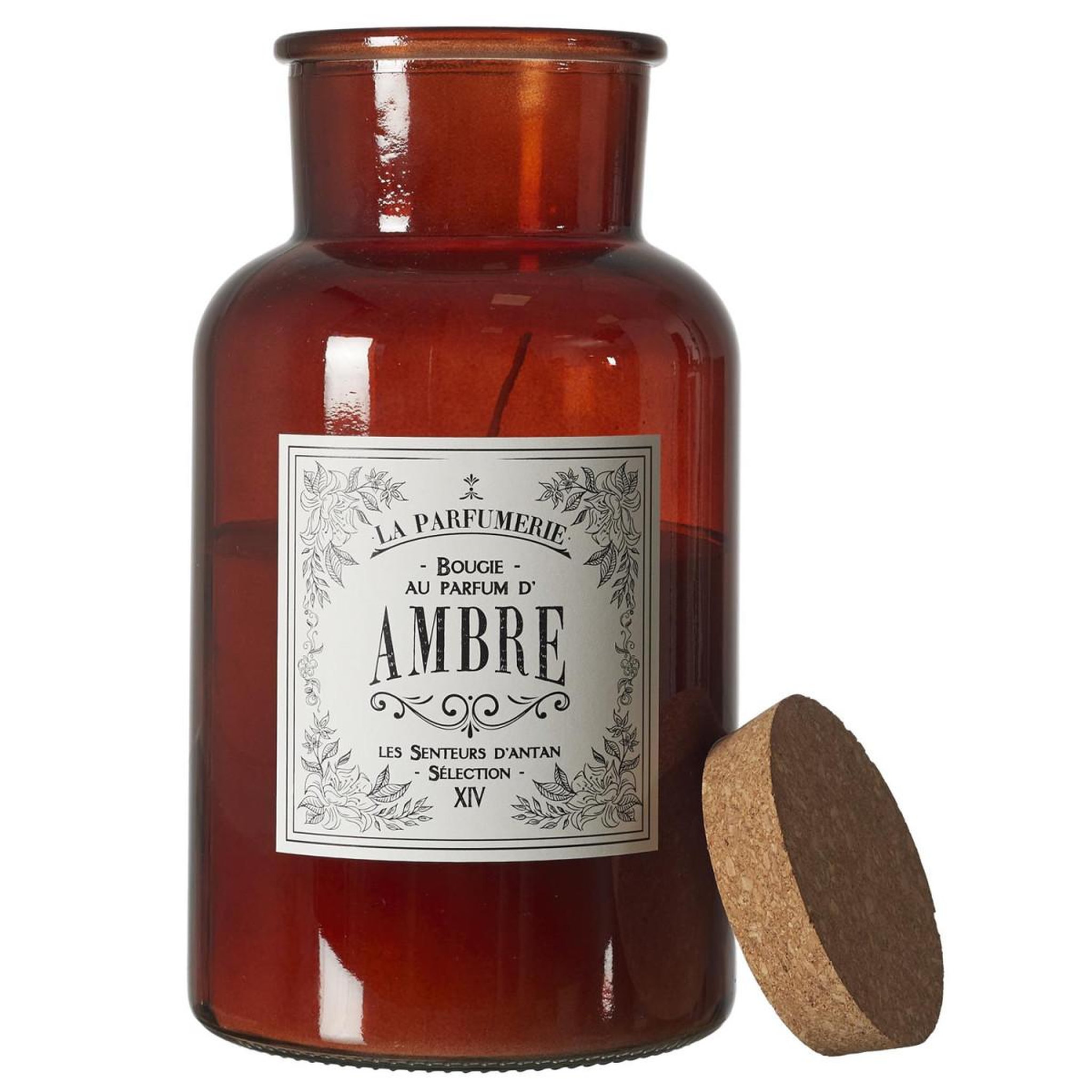 Voir la diapositive 2 : The Home Deco Factory Bougie parfumée déco  maison tradition  1400g ambre
