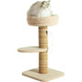 Voir la diapositive 1 : Zolux Arbre a chat griffoir - ZOLUX - Stable - Espace de repos - Jeu souris - Sisal - 70 cm - Boréal - Beige